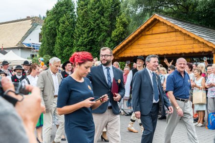 Korowód 56.Tygodnia Kultury Beskidzkie